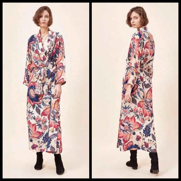 💕CHUFY💕 Vlad Robe ~ Nicu Print Medium-Large M-L NWT - Picture 8 of 16